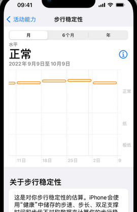 湖北iPhone手机维修如何在iPhone开启'步行稳定性通知'