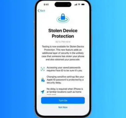 湖北苹果授权维修店分享被盗设备保护功能开启方法 