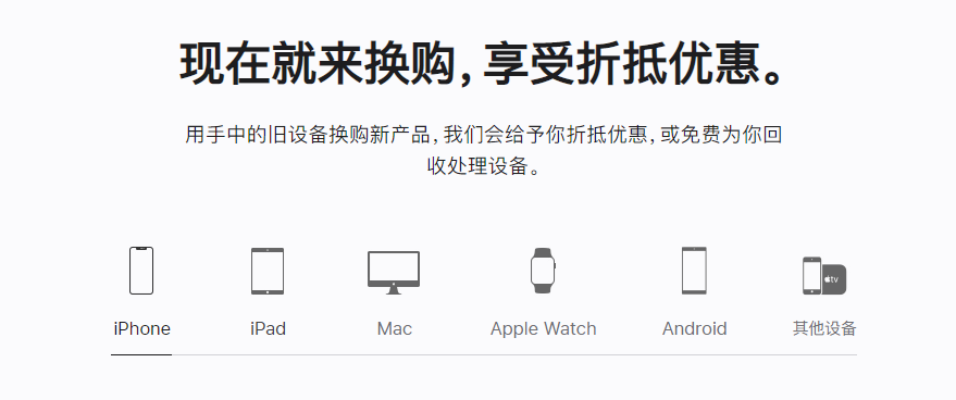 湖北苹果手机维修分享iPhone以旧换新的去处 