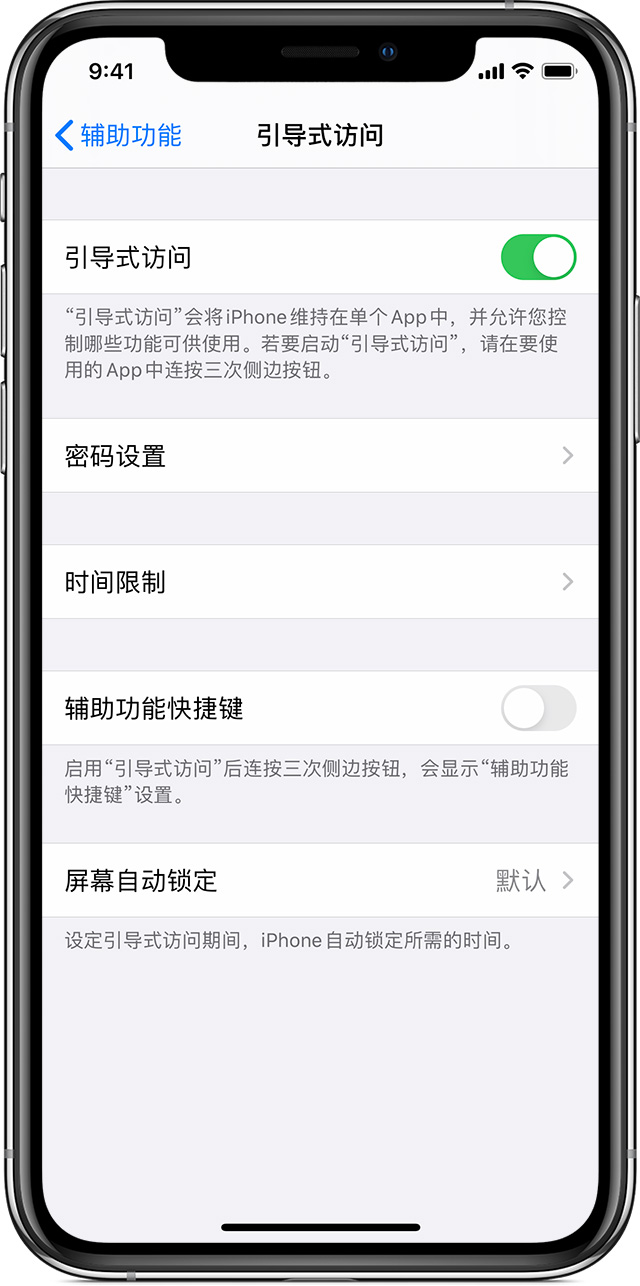 湖北苹果手机维修分享如何在 iPhone 上退出引导式访问 