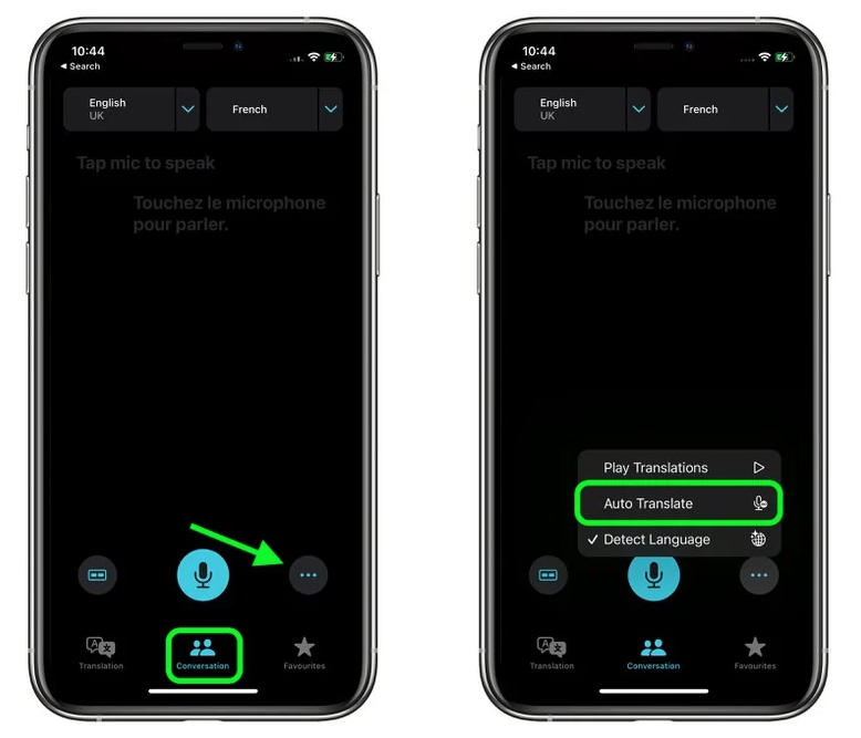 湖北苹果手机维修分享iOS 15 “翻译” App 新改进 