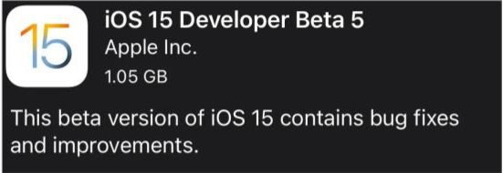 湖北苹果手机维修分享如何升级到iOS15.0 beta5 